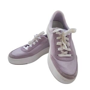 Kizik Lavender Women's 8 Easy Handsfree Lace-Up Sneakers Shoes Purple